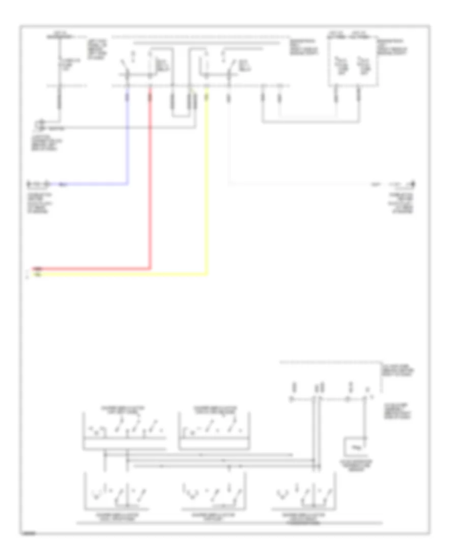 Automatic A C Wiring Diagram 3 of 3 for Lexus GS 350 2007