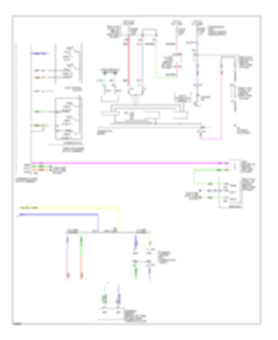 Adaptive Front Lighting Wiring Diagram 2 of 2 for Lexus GS 350 2007