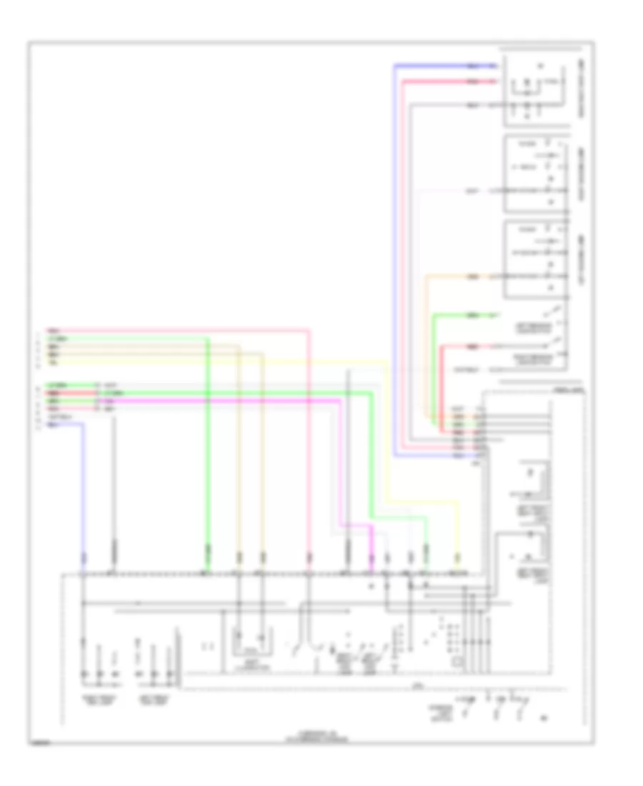 Courtesy Lamps Wiring Diagram 3 of 5 for Lexus GS 350 2007