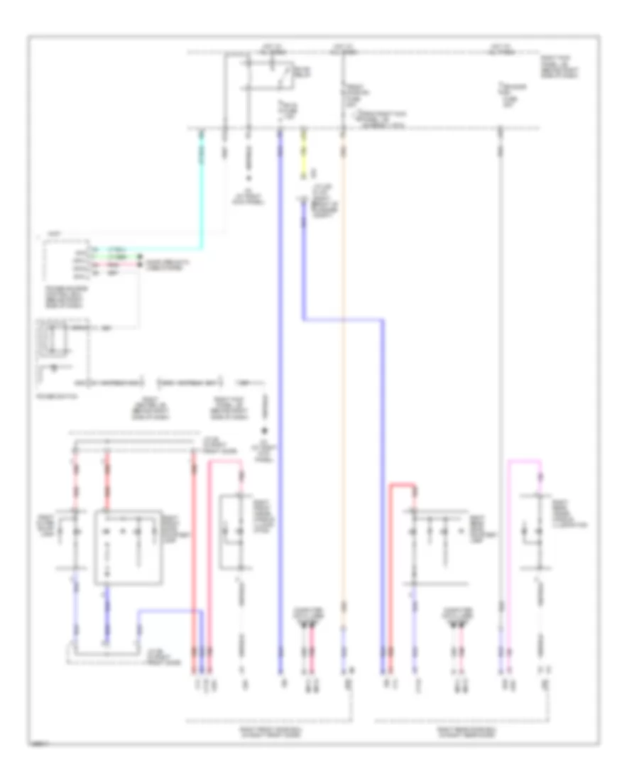 Courtesy Lamps Wiring Diagram 5 of 5 for Lexus GS 350 2007