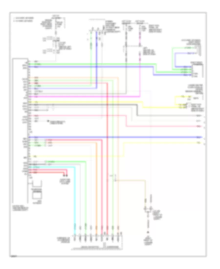 Mayday Wiring Diagram 1 of 2 for Lexus GS 350 2007