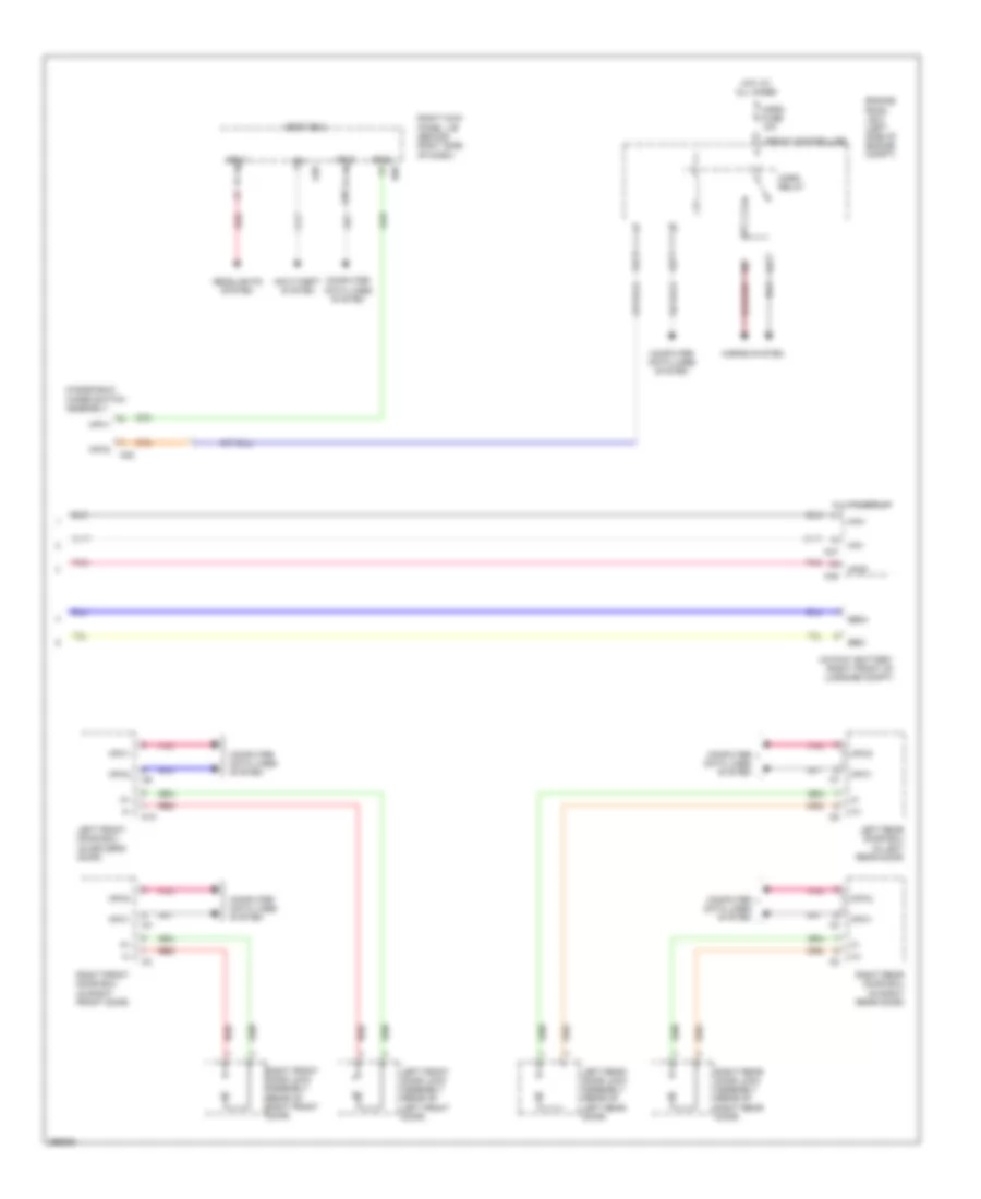 Mayday Wiring Diagram (2 of 2) for Lexus GS 350 2007