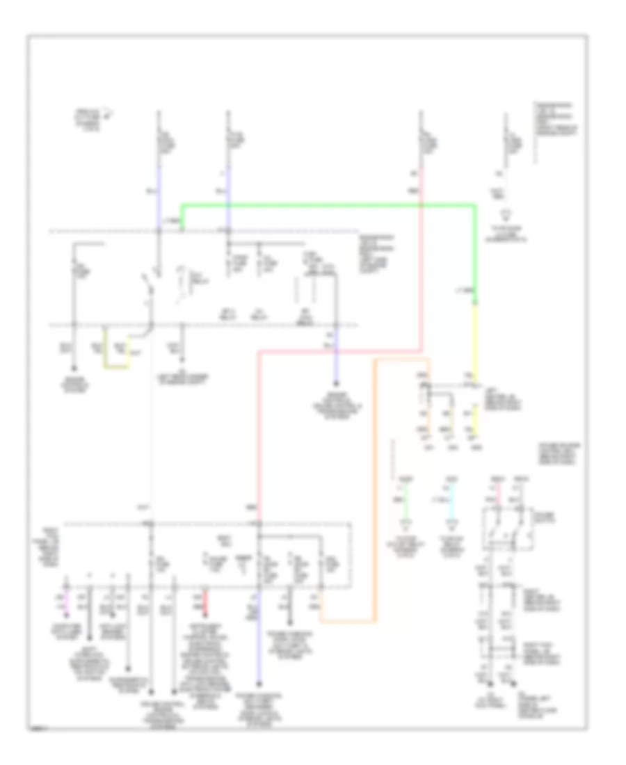 Power Distribution Wiring Diagram 3 of 5 for Lexus GS 350 2007