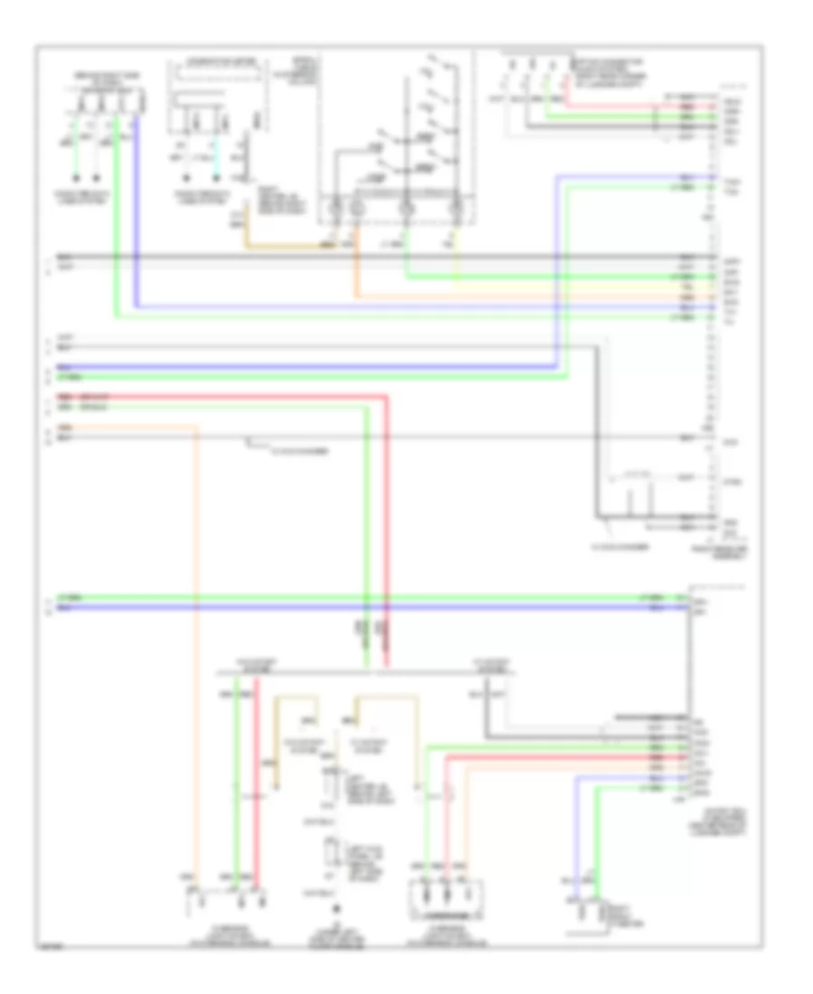 Radio Wiring Diagram, with Mark Levinson (3 of 3) for Lexus GS 350 2007