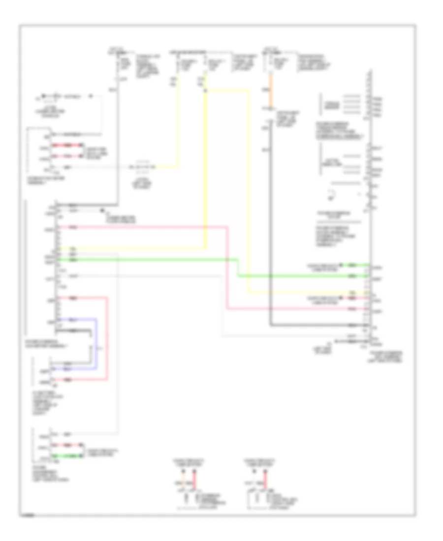 Electronic Power Steering Wiring Diagram for Lexus RX 450h 2011