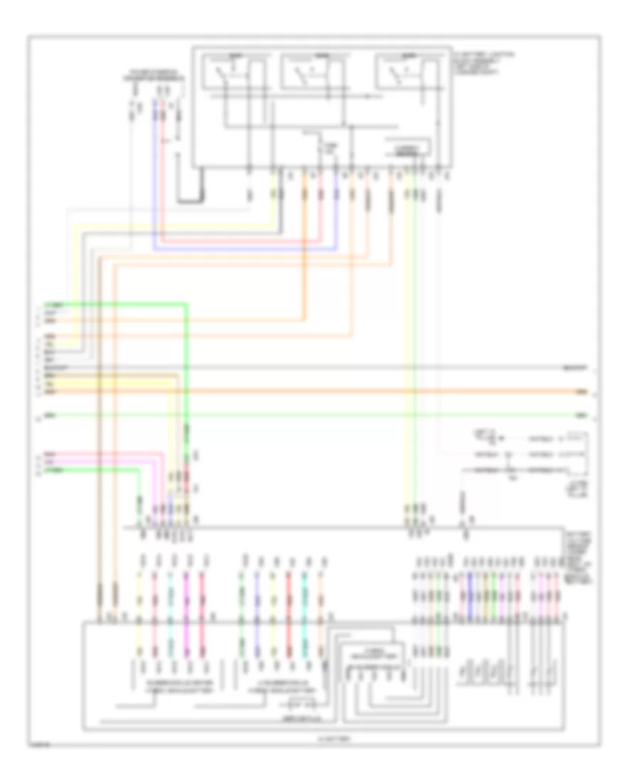 3.5L Hybrid, Engine Performance Wiring Diagram (7 of 10) for Lexus RX 450h 2011