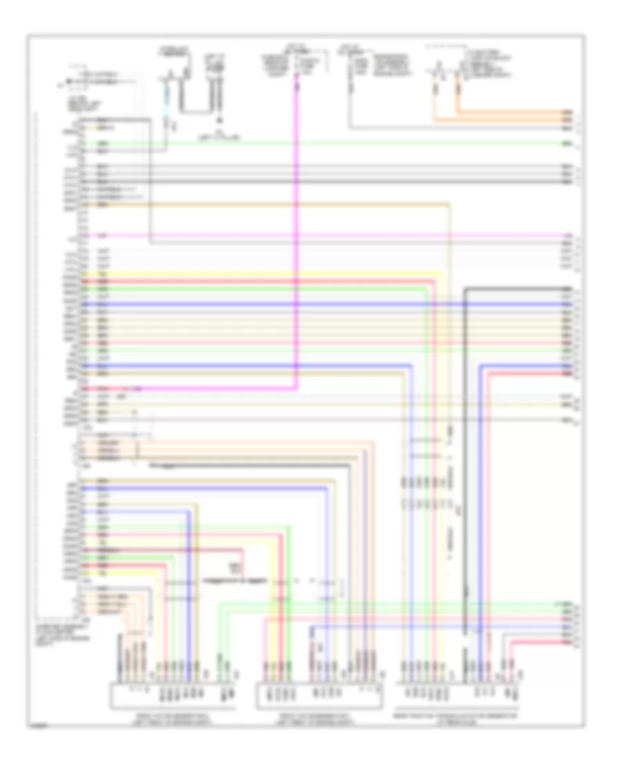 Transmission Wiring Diagram 1 of 3 for Lexus RX 450h 2011