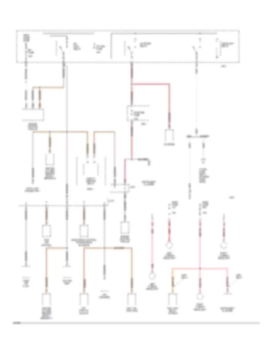 Power Distribution Wiring Diagram (7 of 7) for Lexus ES 300 1994