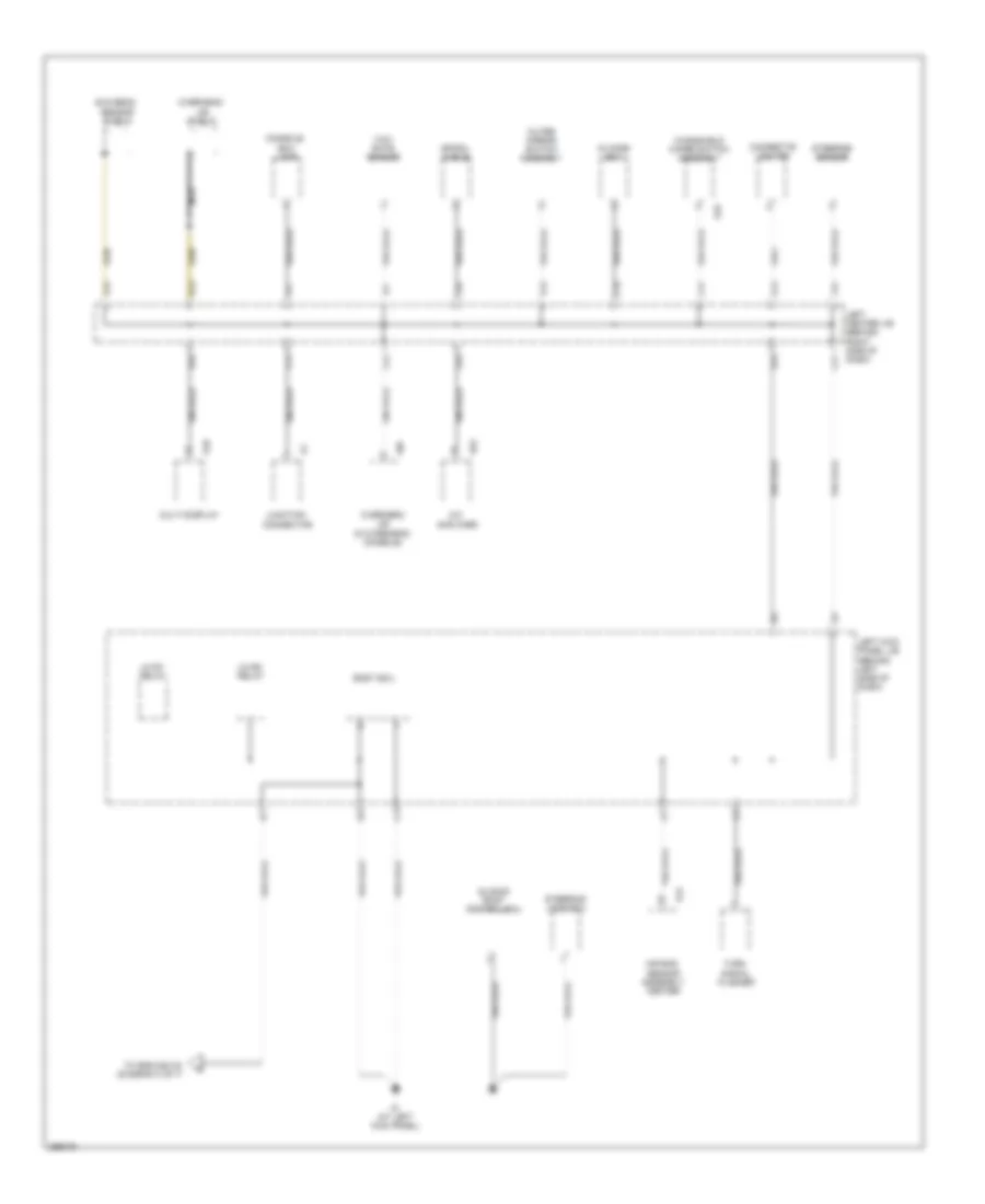 Ground Distribution Wiring Diagram 4 of 7 for Lexus GS 430 2007