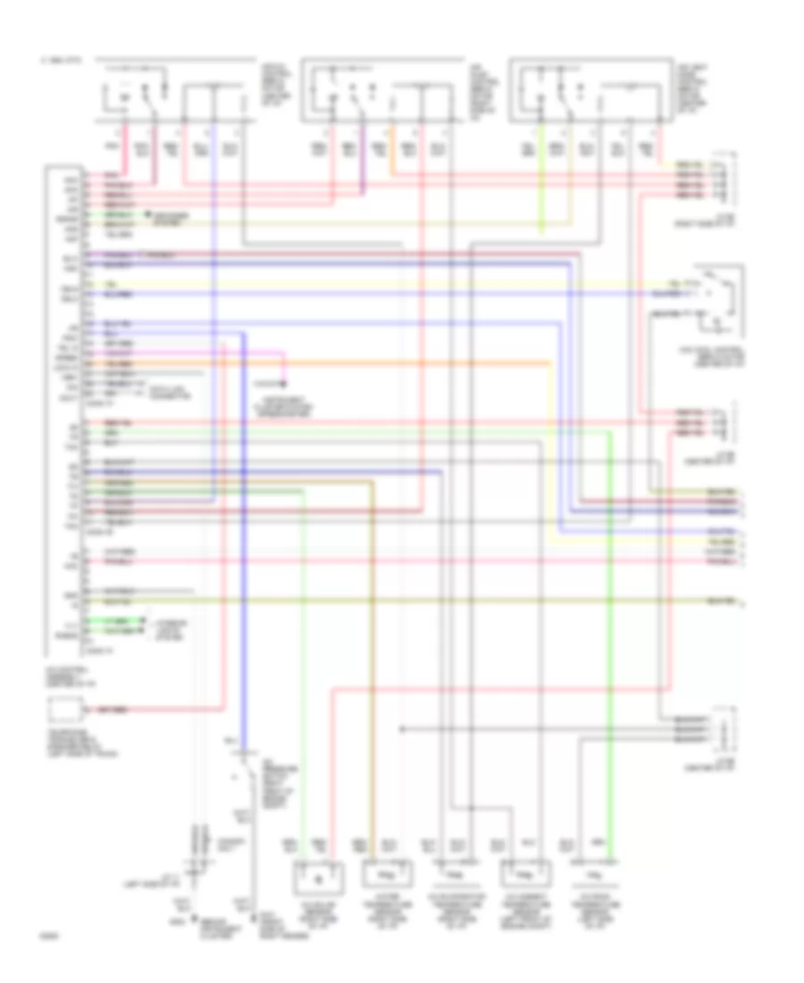 A C Wiring Diagram 1 of 2 for Lexus GS 300 1994