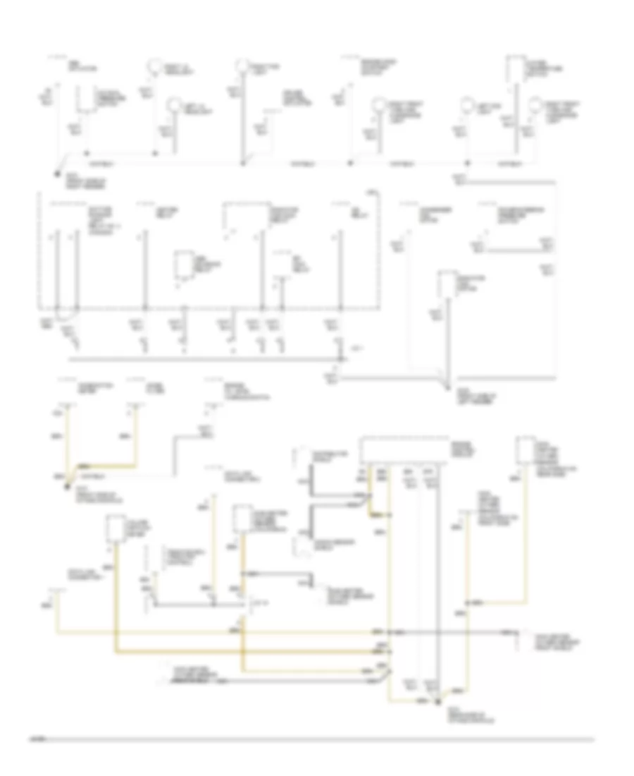Ground Distribution Wiring Diagram 1 of 5 for Lexus GS 300 1994
