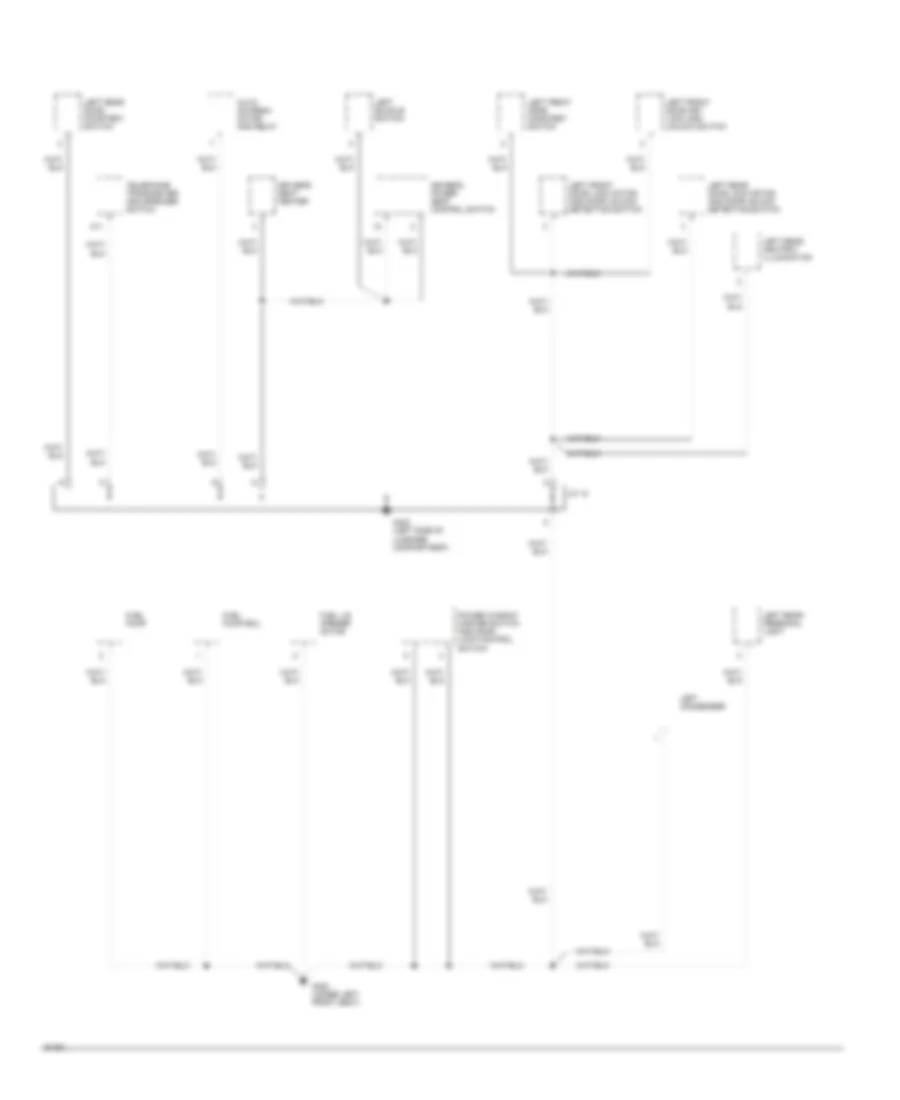 Ground Distribution Wiring Diagram 4 of 5 for Lexus GS 300 1994