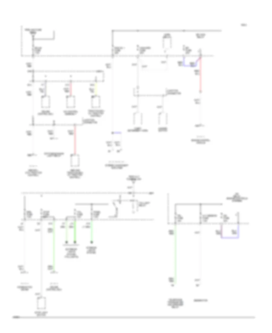 Power Distribution Wiring Diagram 3 of 6 for Lexus GS 300 1994