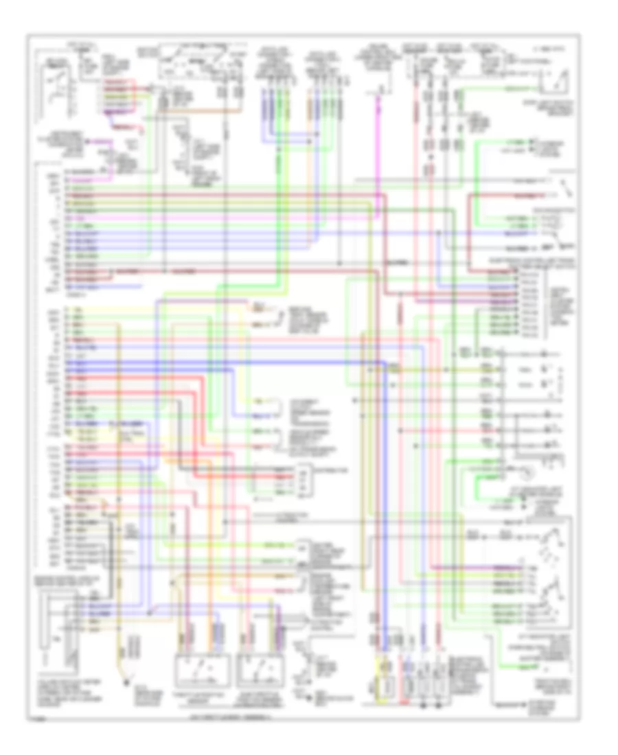 Transmission Wiring Diagram for Lexus GS 300 1994