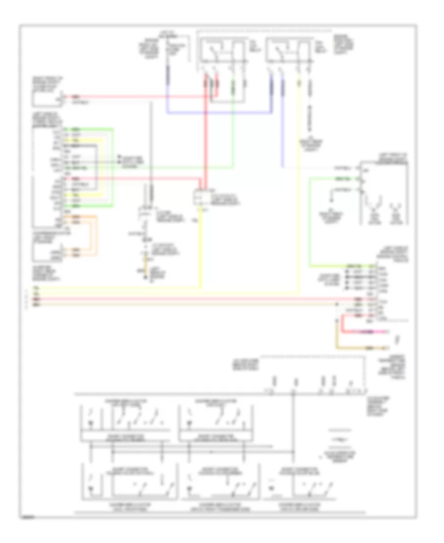 Automatic AC Wiring Diagram (2 of 2) for Lexus GS 450h 2007