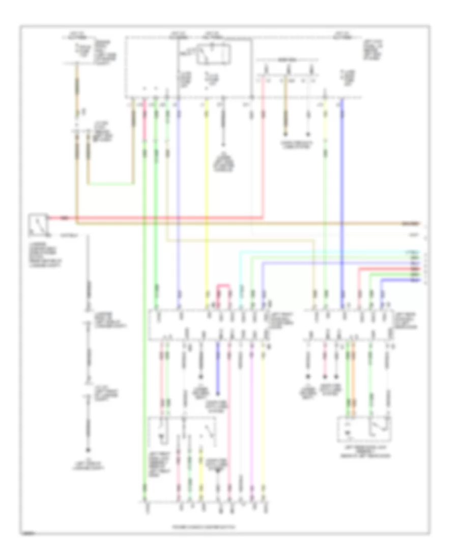 Anti theft Wiring Diagram 1 of 6 for Lexus GS 450h 2007