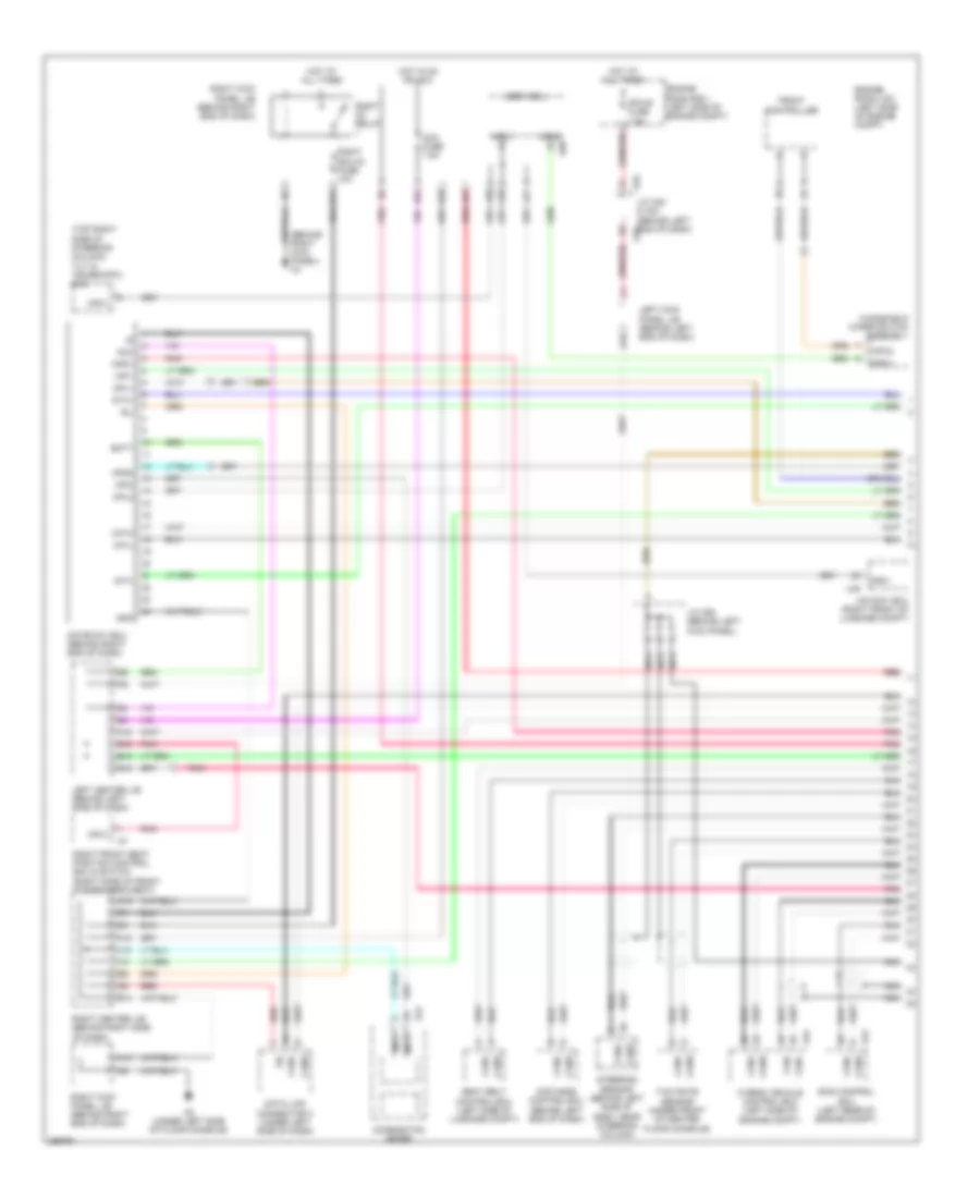 High Low Bus Wiring Diagram 1 of 4 for Lexus GS 450h 2007