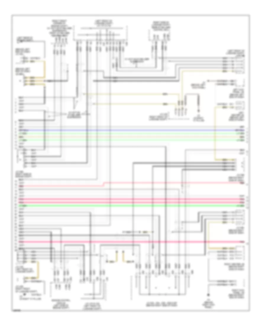 High Low Bus Wiring Diagram 3 of 4 for Lexus GS 450h 2007
