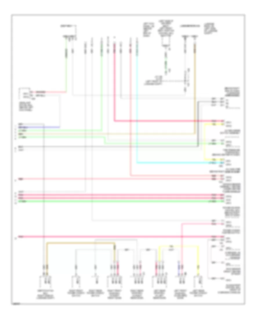 High Low Bus Wiring Diagram 4 of 4 for Lexus GS 450h 2007