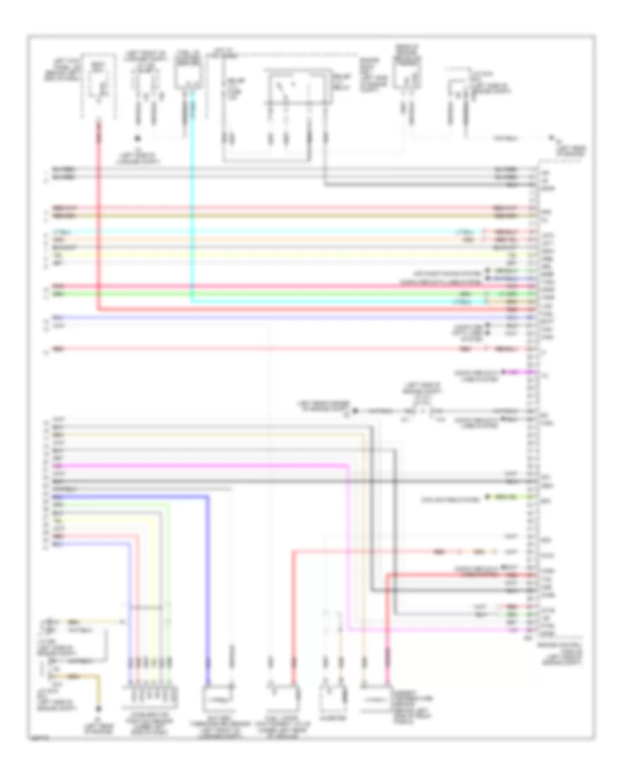 3.5L, Engine Controls Wiring Diagram (8 of 8) for Lexus GS 450h 2007