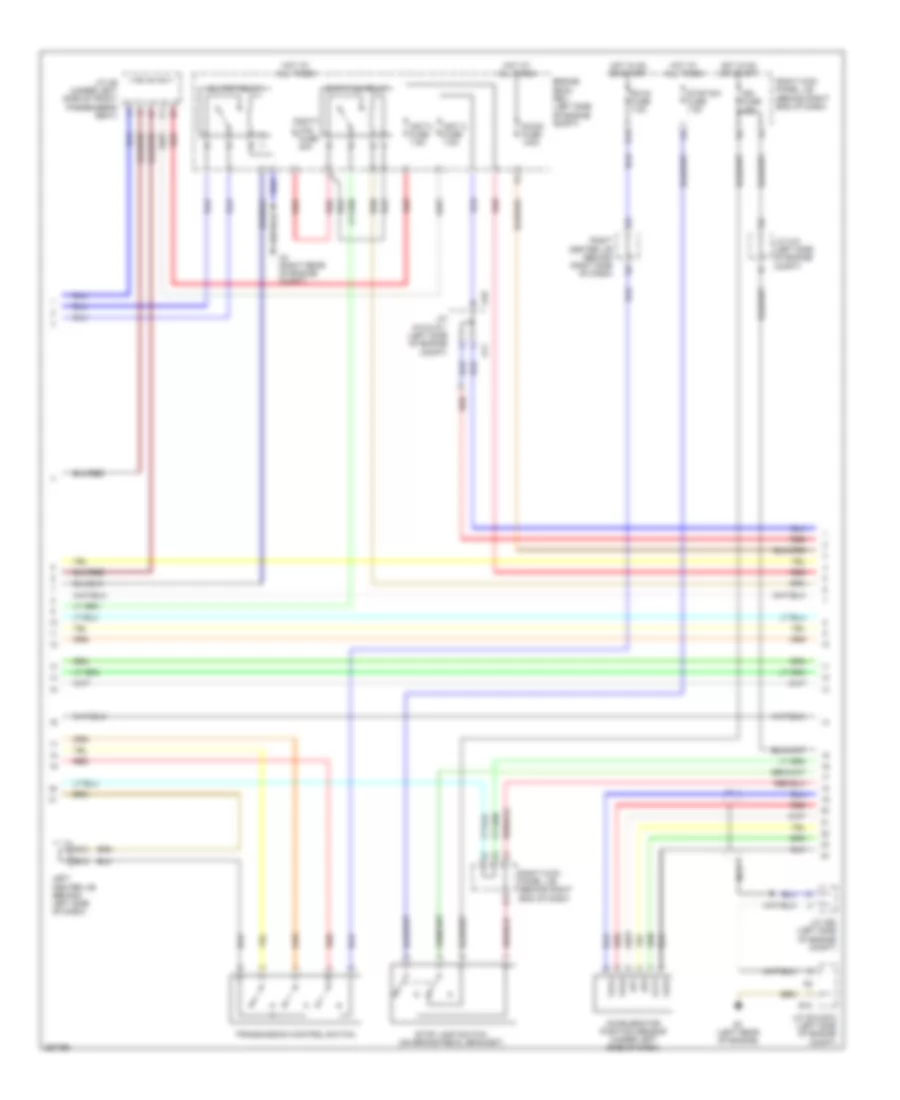 3.5L, Hybrid System Wiring Diagram (2 of 5) for Lexus GS 450h 2007
