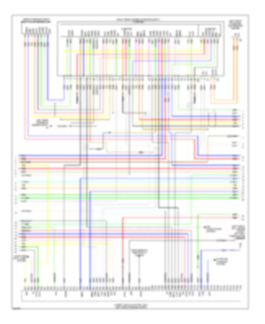 3.5L, Hybrid System Wiring Diagram (3 of 5) for Lexus GS 450h 2007