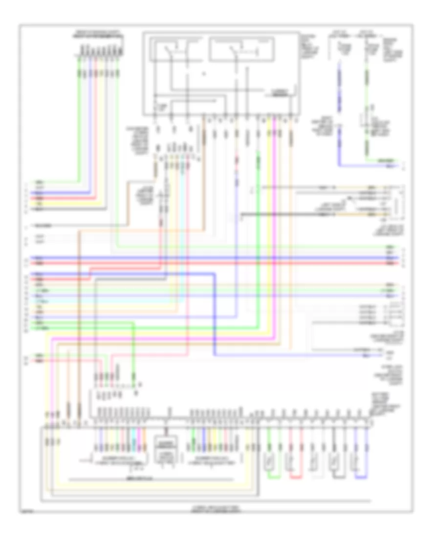 3.5L, Hybrid System Wiring Diagram (4 of 5) for Lexus GS 450h 2007