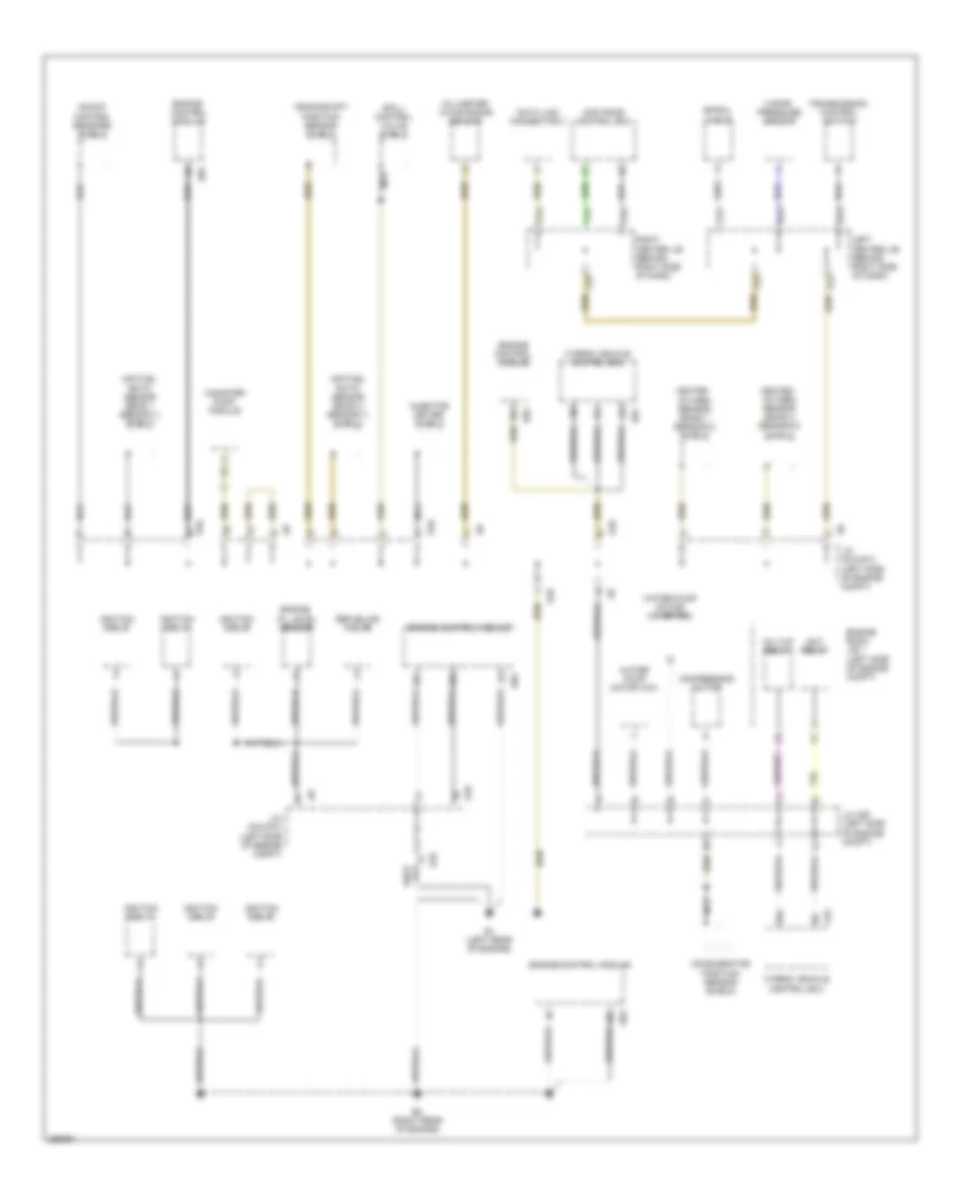 Ground Distribution Wiring Diagram (2 of 7) for Lexus GS 450h 2007