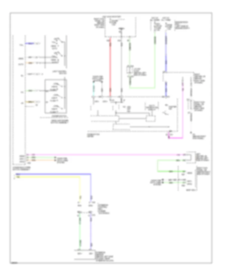 Adaptive Front Lighting Wiring Diagram (2 of 2) for Lexus GS 450h 2007