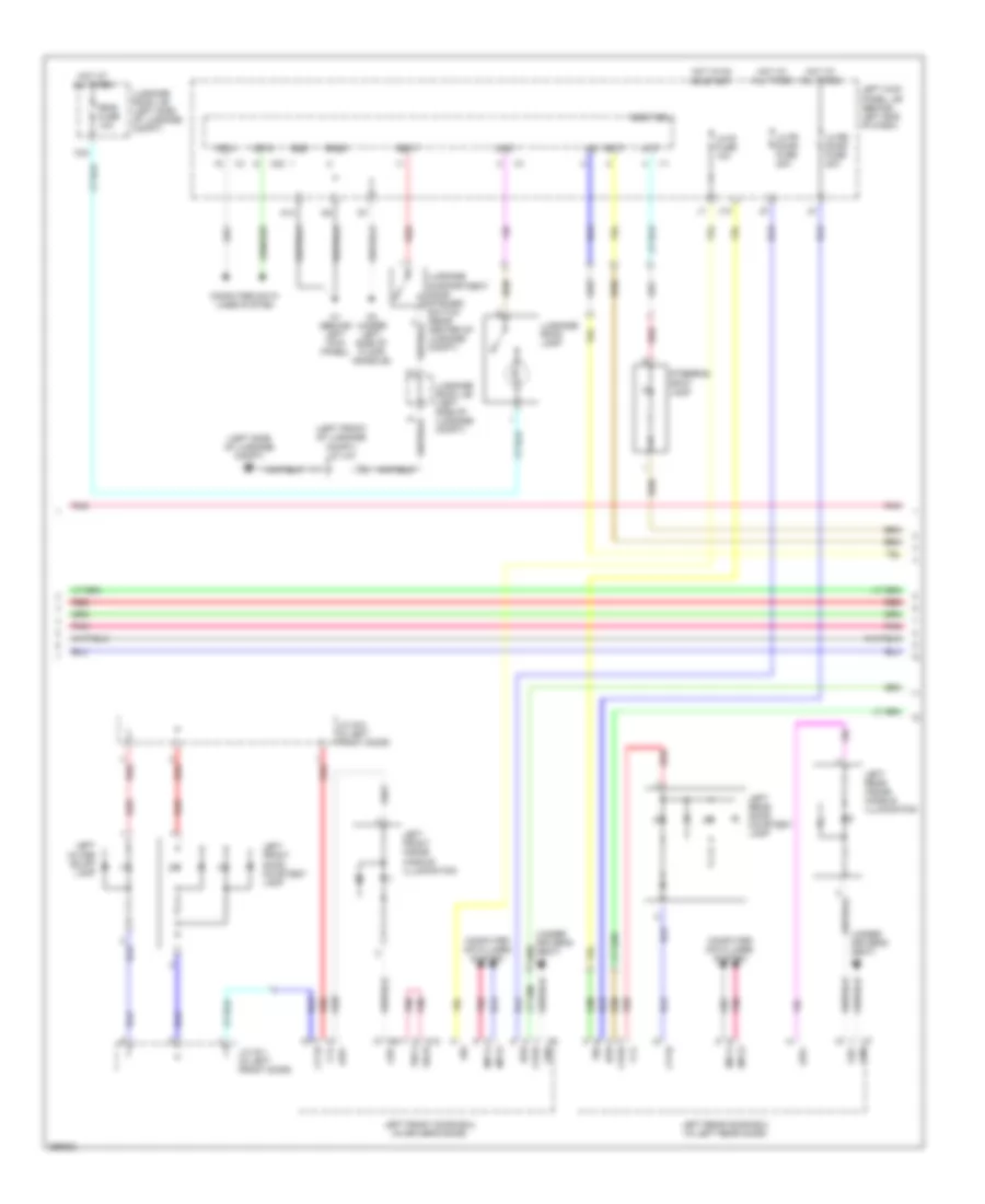 Courtesy Lamps Wiring Diagram 2 of 4 for Lexus GS 450h 2007