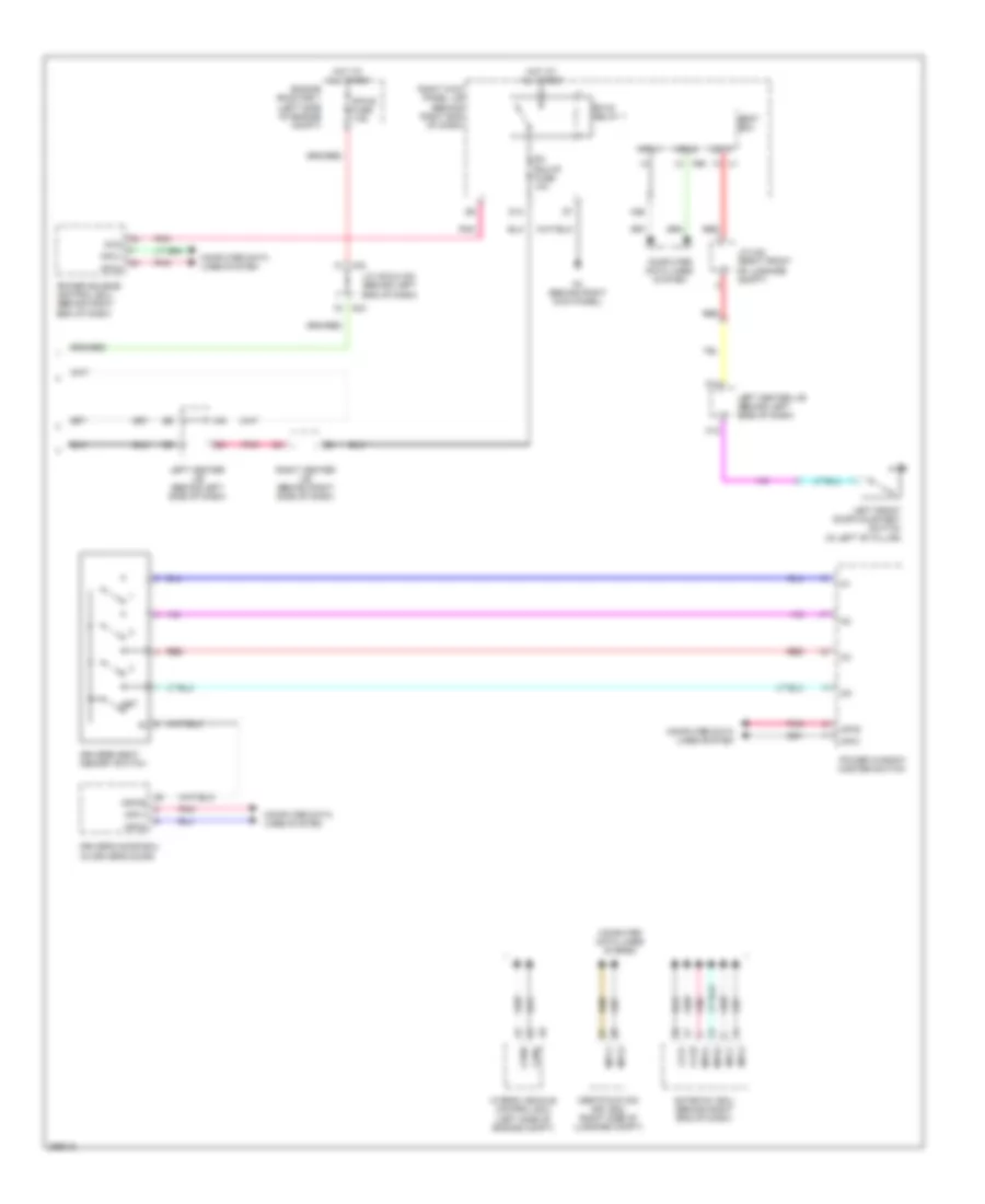 Driver s Memory Seat Wiring Diagram 2 of 2 for Lexus GS 450h 2007