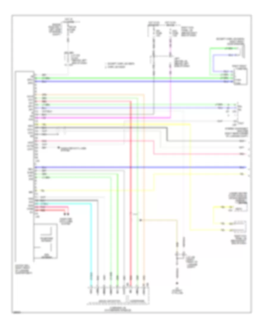 Mayday Wiring Diagram 1 of 2 for Lexus GS 450h 2007