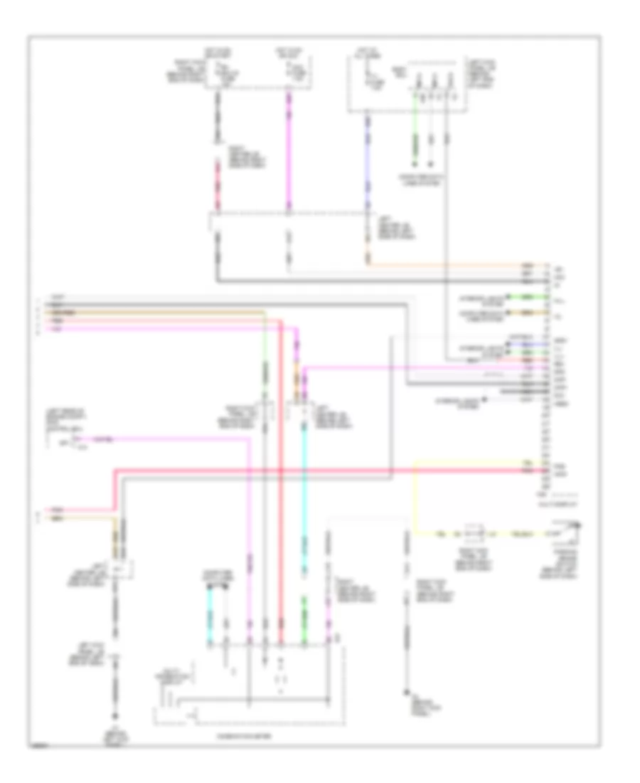 Navigation Wiring Diagram (2 of 2) for Lexus GS 450h 2007