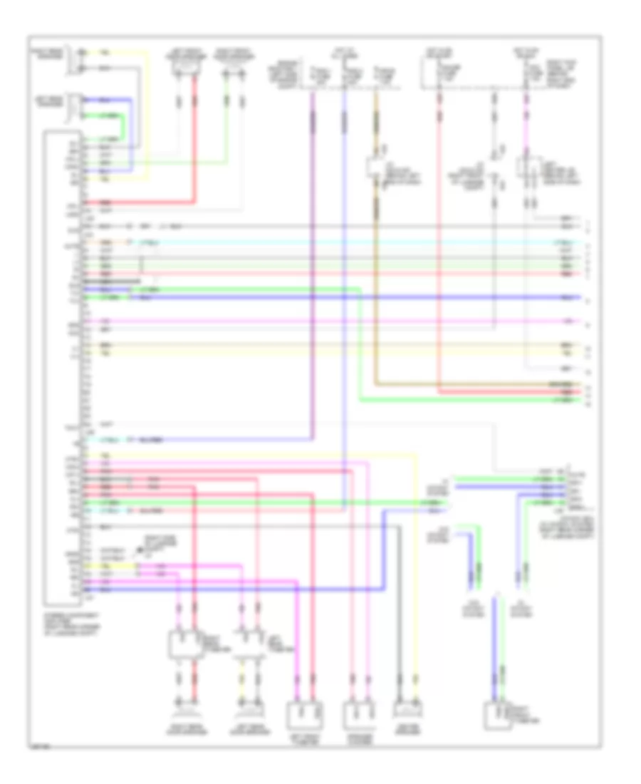 Radio Wiring Diagram, Late Production, with Mark Levinson (1 of 2) for Lexus GS 450h 2007