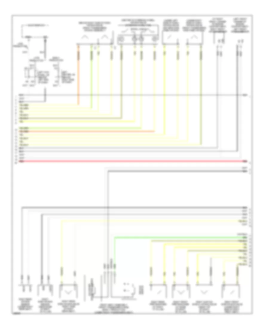 Supplemental Restraint Wiring Diagram (2 of 3) for Lexus GS 450h 2007