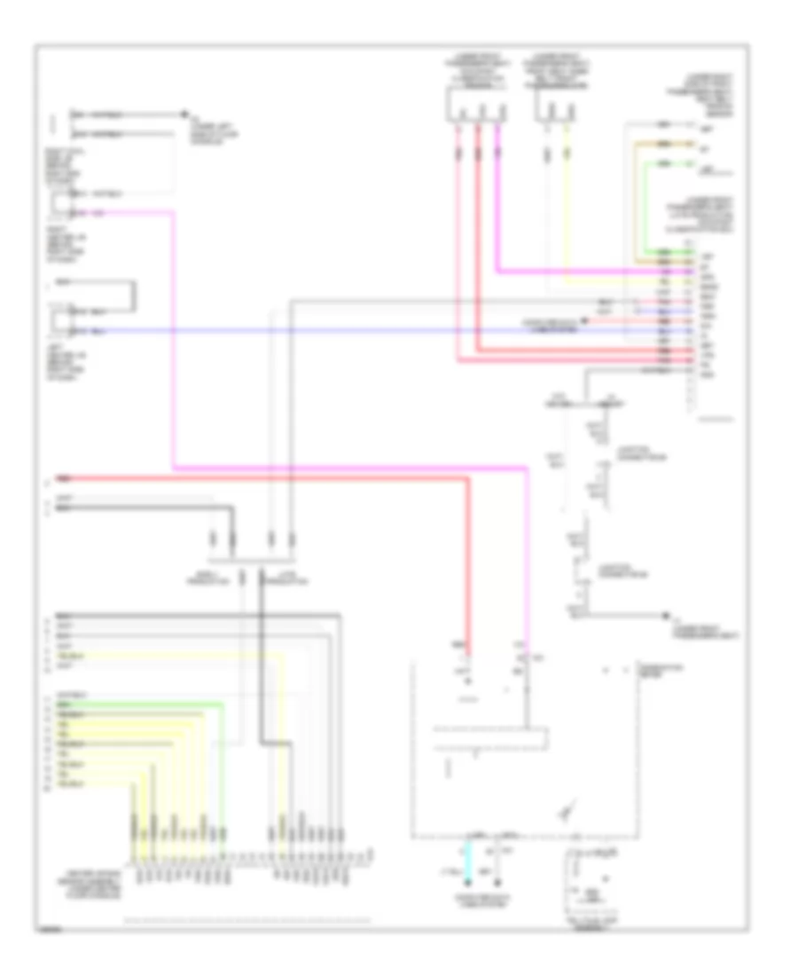 Supplemental Restraint Wiring Diagram (3 of 3) for Lexus GS 450h 2007