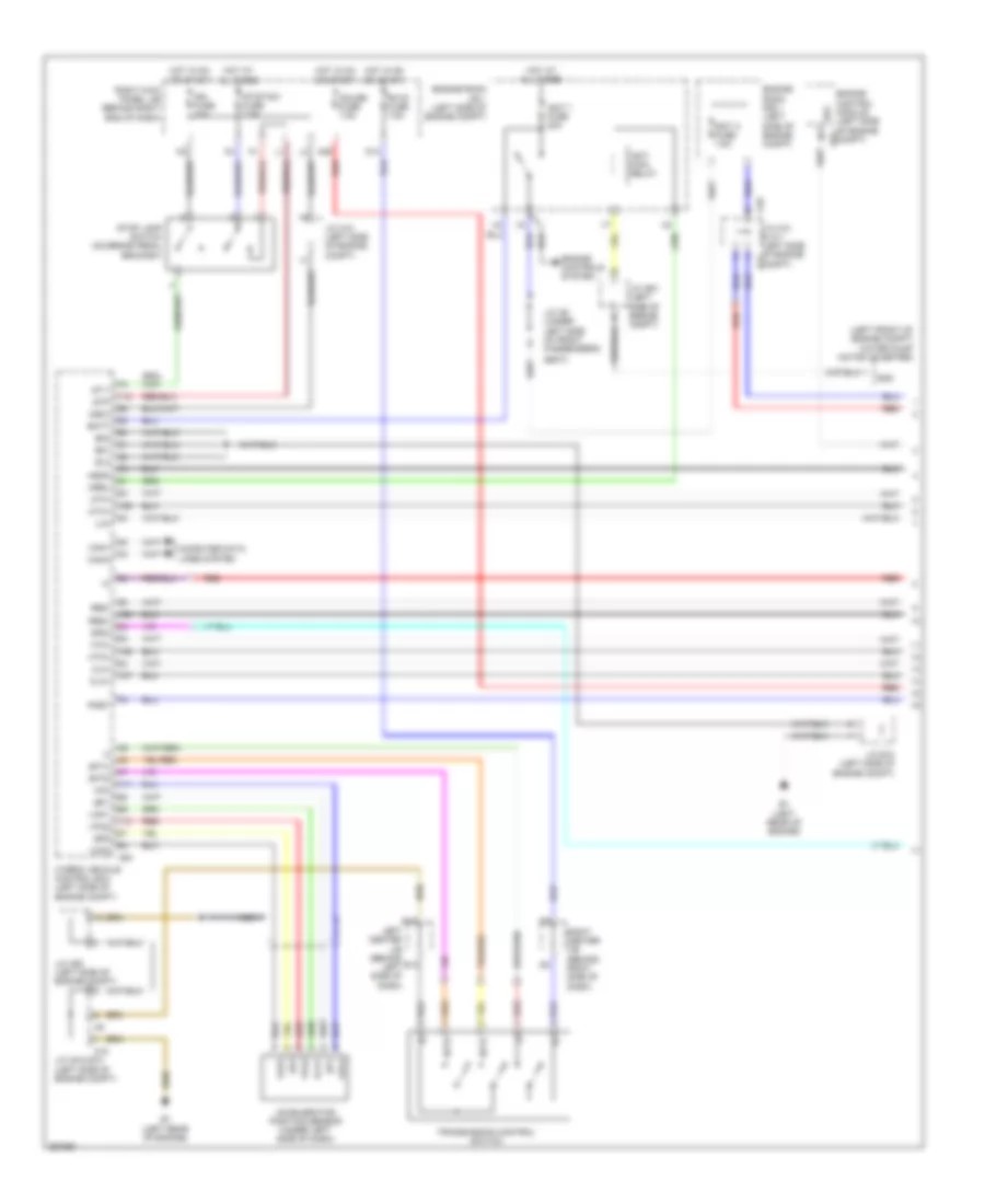 A T Wiring Diagram 1 of 3 for Lexus GS 450h 2007