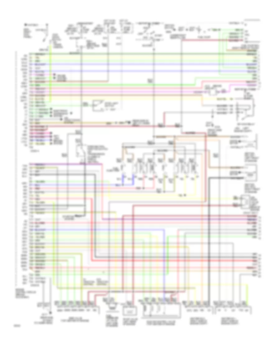 4 0L Engine Performance Wiring Diagrams 1 of 3 for Lexus LS 400 1994