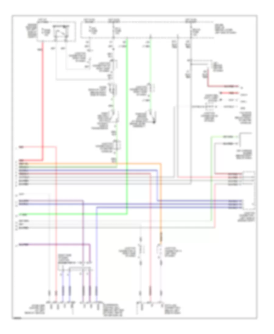 Anti-lock Brakes Wiring Diagram (3 of 3) for Lexus GX 470 2007