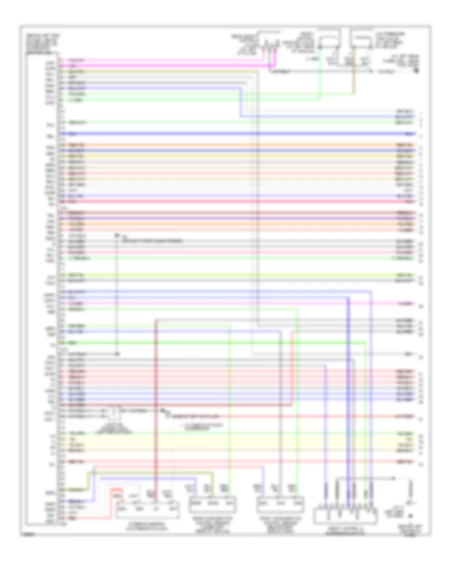 Electronic Air Suspension Wiring Diagram 1 of 3 for Lexus GX 470 2007