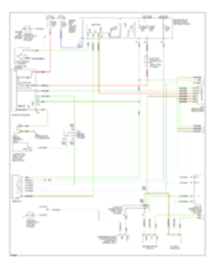 Instrument Illumination Wiring Diagram with Navigation 1 of 2 for Lexus GX 470 2007