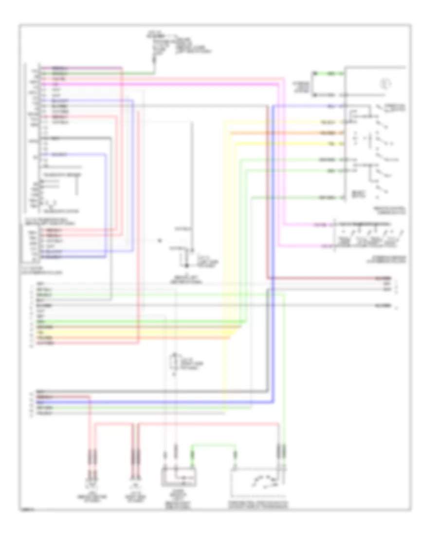 Memory Systems Wiring Diagram 2 of 3 for Lexus GX 470 2007