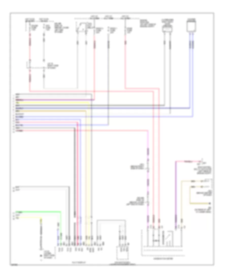 Radio Wiring Diagram, with Navigation (3 of 3) for Lexus GX 470 2007