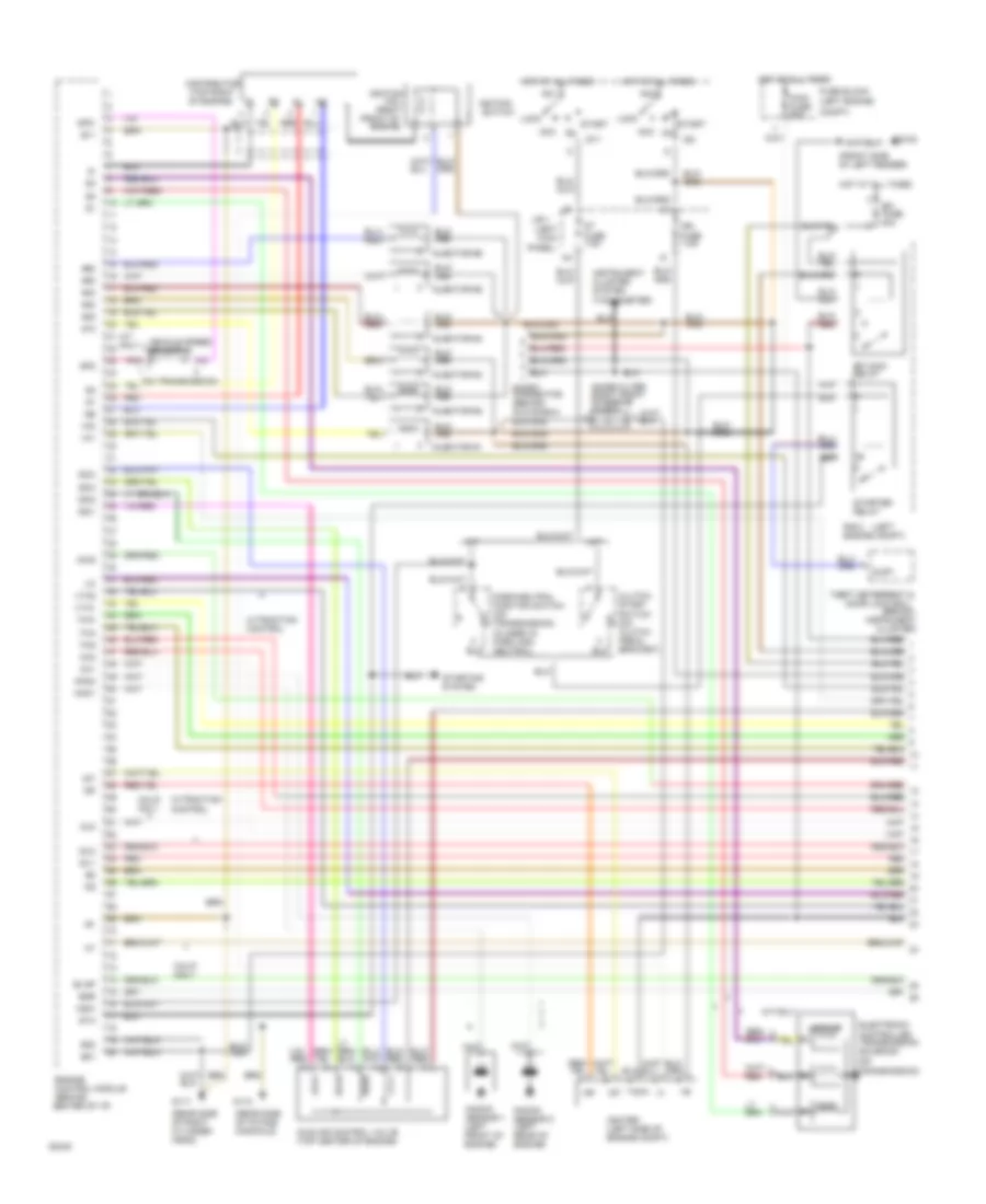 3 0L Engine Performance Wiring Diagrams 1 of 3 for Lexus SC 300 1994