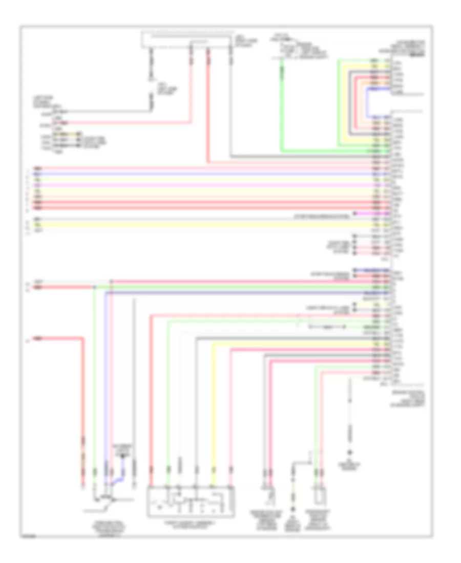 Transmission Wiring Diagram 3 of 3 for Lexus ES 350 2012