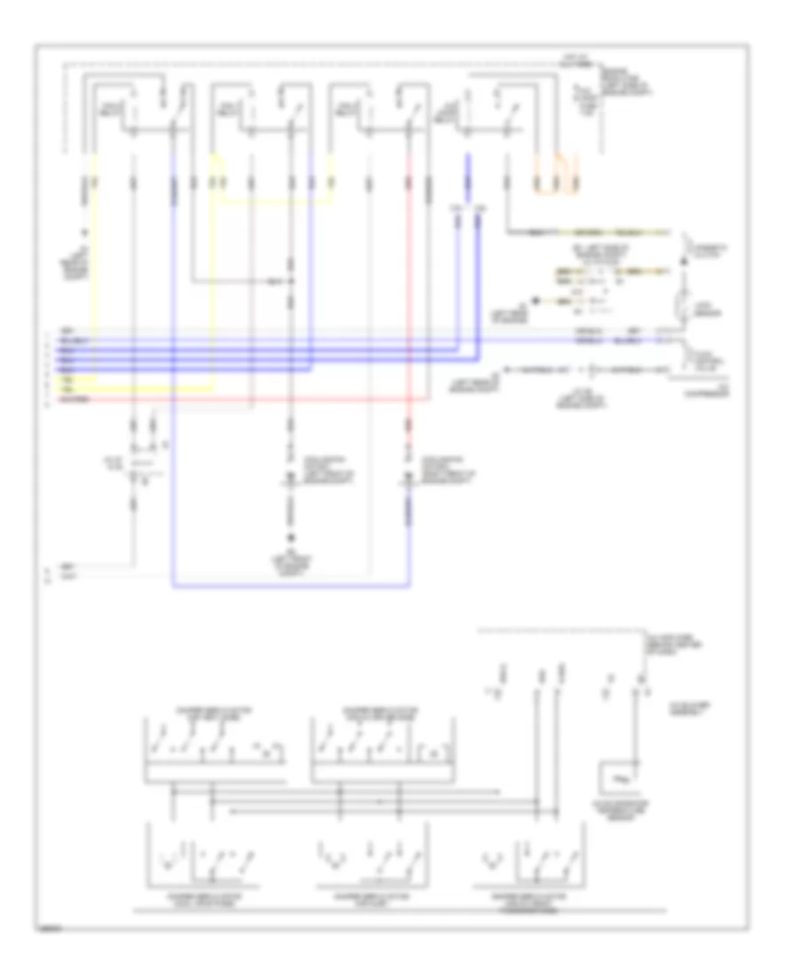 Automatic AC Wiring Diagram (3 of 3) for Lexus IS 250 2007