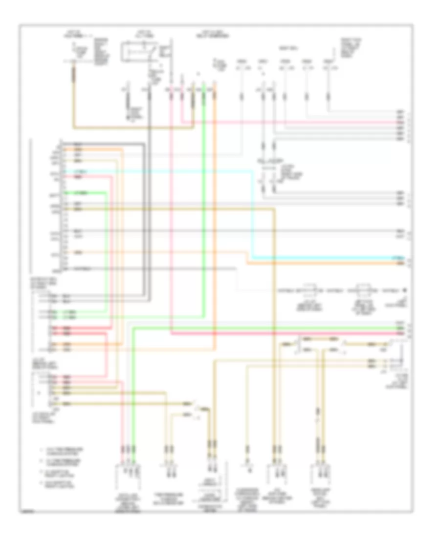 High Low Bus Wiring Diagram 1 of 3 for Lexus IS 250 2007