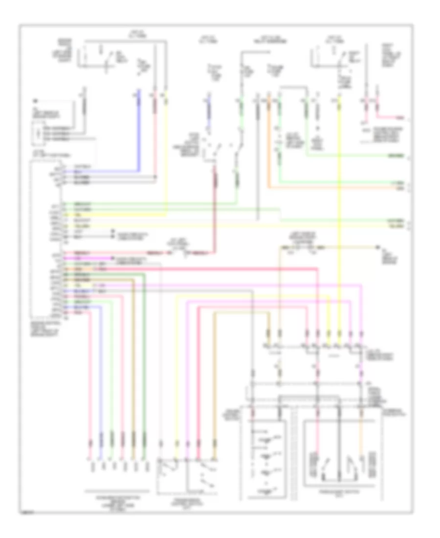 Cruise Control Wiring Diagram, without Dynamic Radar Controls (1 of 3) for Lexus IS 250 2007