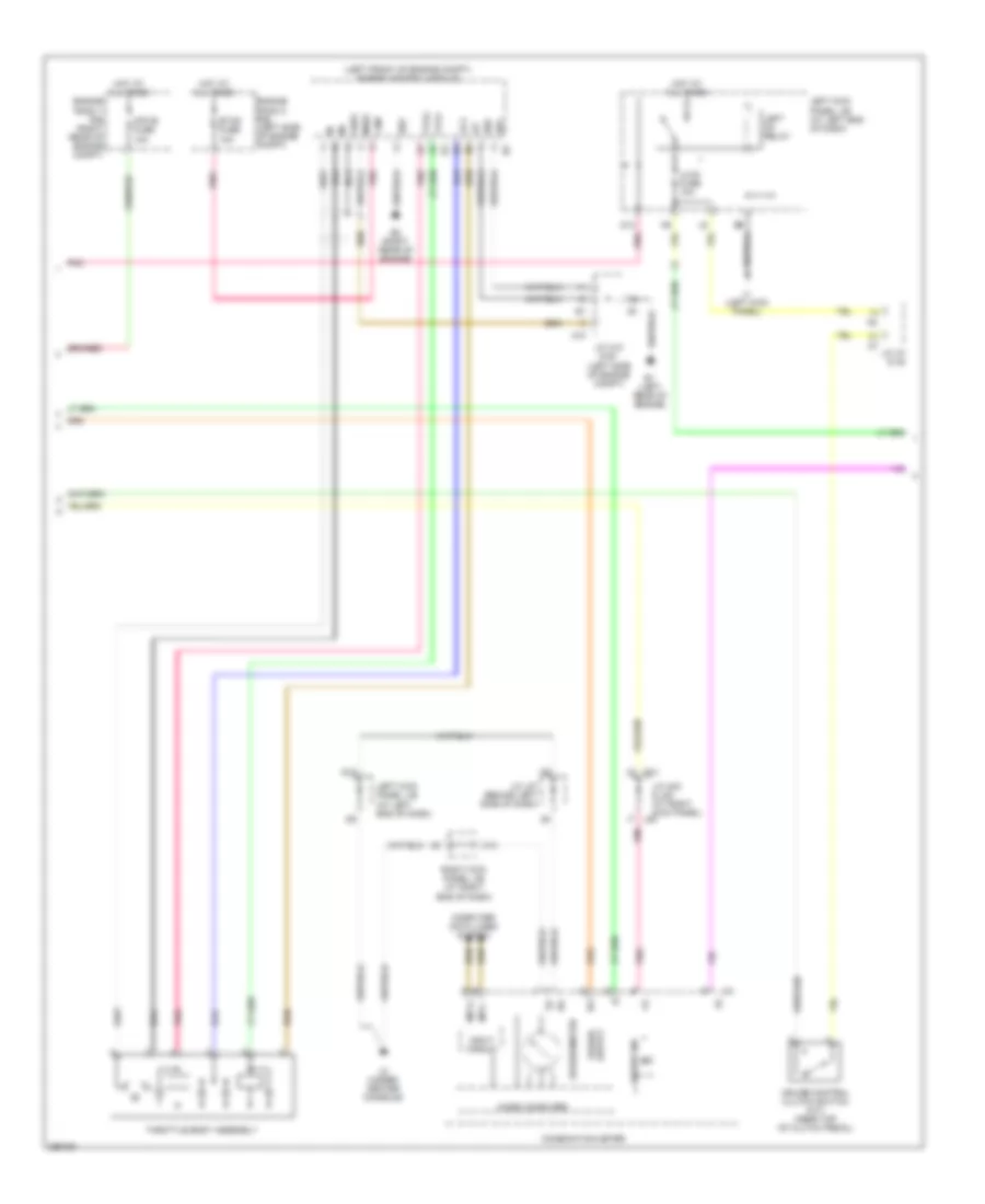 Cruise Control Wiring Diagram, without Dynamic Radar Controls (2 of 3) for Lexus IS 250 2007