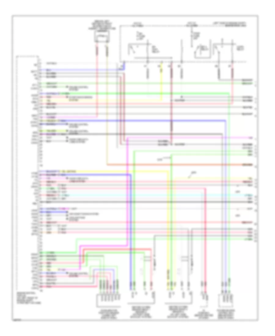 2 5L Engine Performance Wiring Diagram 1 of 8 for Lexus IS 250 2007